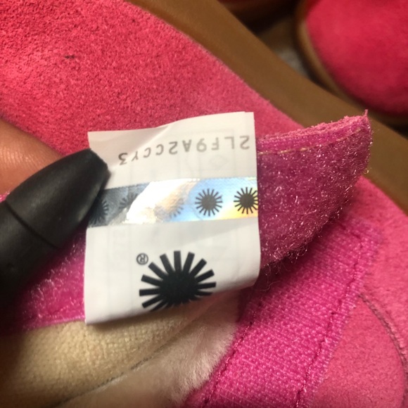 NWT UGG Australia Toddler Pink MALLYA boot size 2/3 100% Authentic - Picture 13 of 14